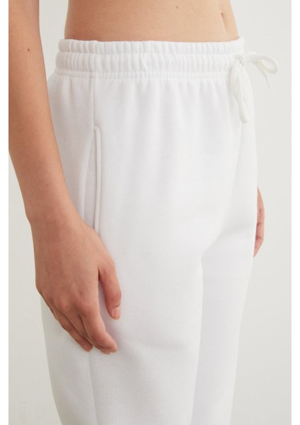 3 Iplik Beli Bağlamalı Jogger Eşofman Altı