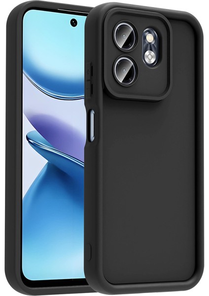 Infinix Smart 9 Kılıf Esnek ve Yumuşak Dokulu Telefonu Çizmeyen Soft Silikon Kapak Royal Case/ananas