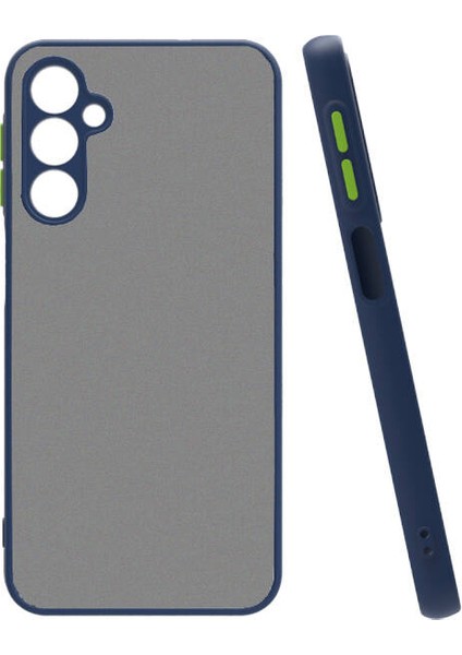 Samsung Galaxy M34 5g Kılıf Arkası Buğulu Kenarları Renkli Sert Premium Silikon Kapak Rcv/hux