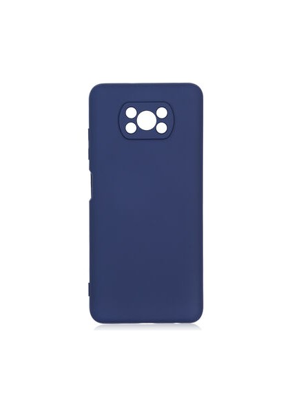Poco X3 Kılıf Içi Telefonu Çizmeyen Kadife Kaplı Dışı Soft Yapılı Esnek Lansman Kapak Ryc/mara