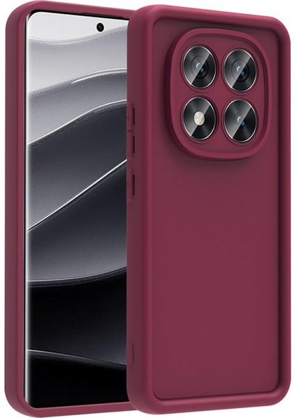 Redmi Note 14 Pro Plus Kılıf Esnek ve Yumuşak Dokulu Telefonu Çizmeyen Soft Silikon Kapak Royal Case/ananas