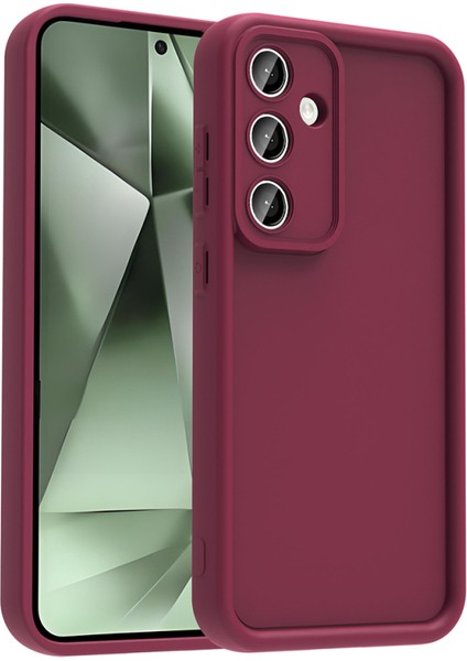 Samsung Galaxy S24 Fe Kılıf Esnek ve Yumuşak Dokulu Telefonu Çizmeyen Soft Silikon Kapak Royal Case/ananas