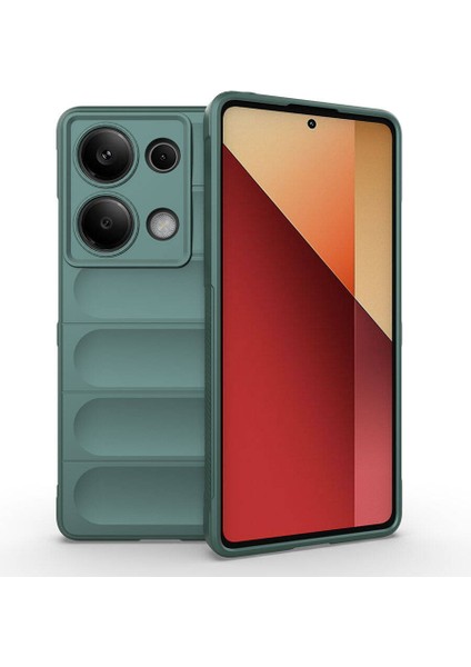 Redmi Note 13 Pro 4g Kılıf Içi Kadife Dolgulu Dalga Tutma Haznelli Premium Tpu Silikon Kapak Ryc/etnik