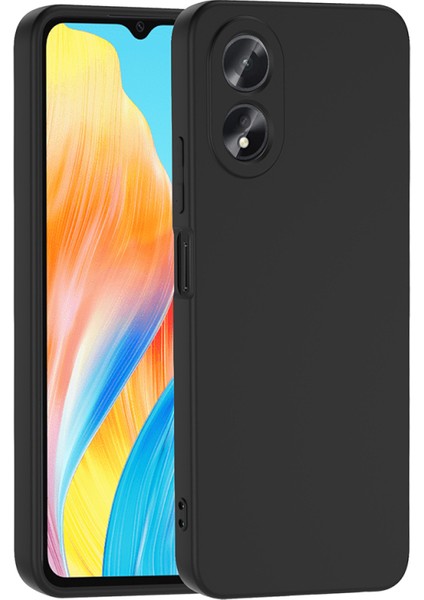 Oppo A38 Kılıf Içi Telefonu Çizmeyen Kadife Kaplı Dışı Soft Yapılı Esnek Lansman Kapak Ryc/mara