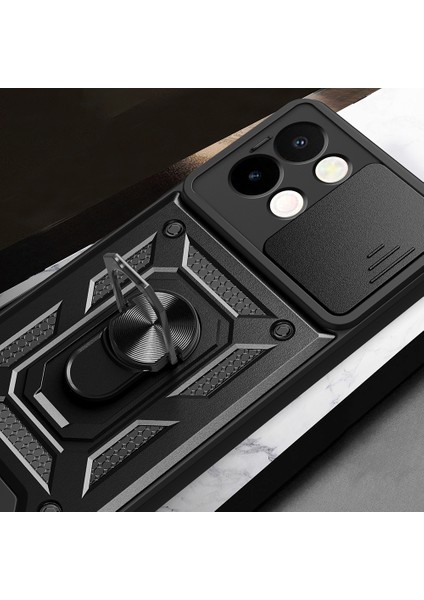 Vivo Y28 Kılıf Kamera Sürgülü ve Tam Koruma Sağlayan Sert Puma Silikon Kılıf indirimleri