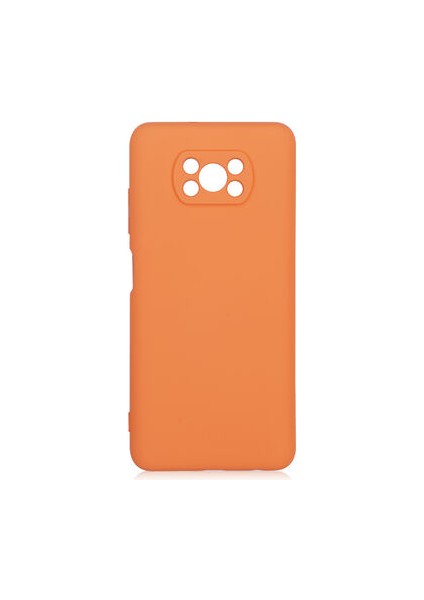 Poco X3 Kılıf Içi Telefonu Çizmeyen Kadife Kaplı Dışı Soft Yapılı Esnek Lansman Kapak Ryc/mara