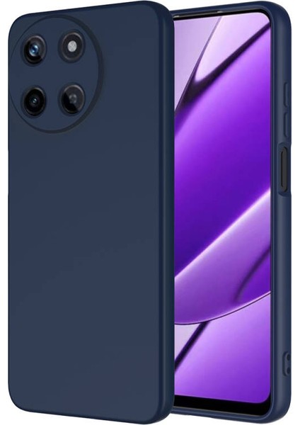 Realme 11 4g Kılıf Içi Telefonu Çizmeyen Kadife Kaplı Dışı Soft Yapılı Esnek Lansman Kapak Ryc/mara