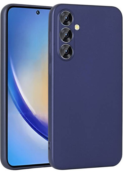 Samsung Galaxy A55 Kılıf Esnek Yapılı Ince Slim Silikon Kapak Ryc/premier