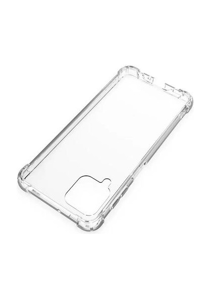 Samsung Galaxy M22 Kılıf Köşe Korumalı Şeffaf Sert Premium Silikon Kapak Ryc/nitro
