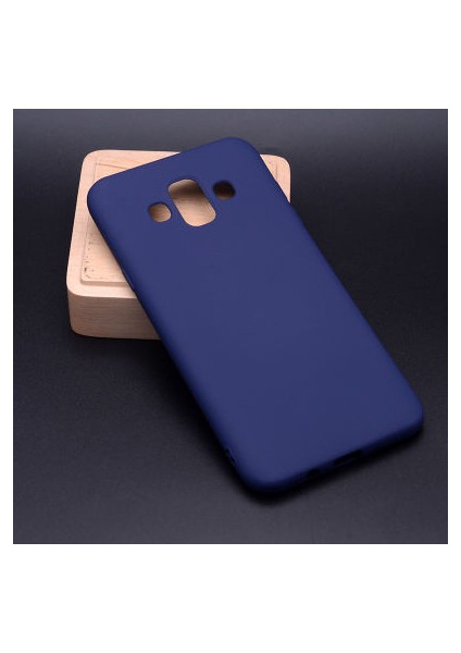 Samsung Galaxy J7 Duo Kılıf Esnek Yapılı Ince Slim Silikon Kapak Ryc/premier