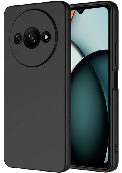 Redmi A3 4g 2024 Kılıf Içi Telefonu Çizmeyen Kadife Kaplı Dışı Soft Yapılı Esnek Lansman Kapak Ryc/mara