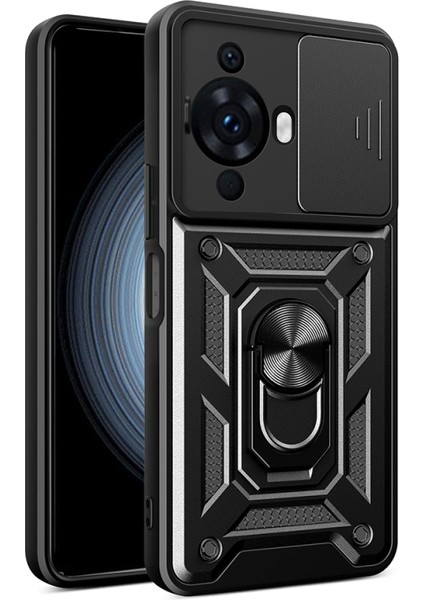 Huawei Nova 12S Kılıf Tam Koruma Sağlayan Çift Katmanlı Sert Tank Kapak Ryc/sürgülü