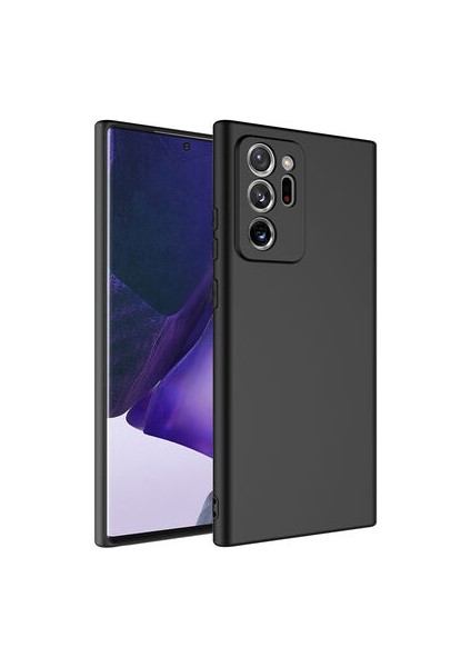 Samsung Galaxy Note 20 Ultra Kılıf Içi Telefonu Çizmeyen Kadife Kaplı Dışı Soft Yapılı Esnek Lansman Kapak Ryc/mara