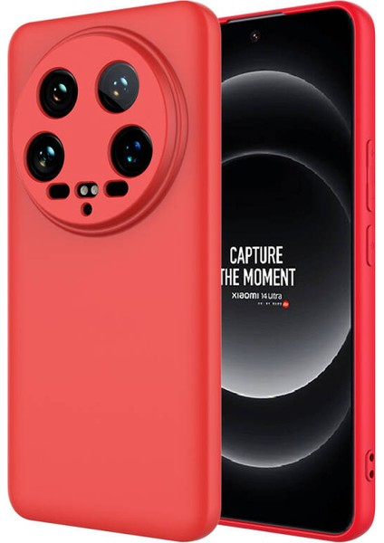 Xiaomi Mi 14 Ultra Kılıf Içi Telefonu Çizmeyen Kadife Kaplı Dışı Soft Yapılı Esnek Lansman Kapak Ryc/mara