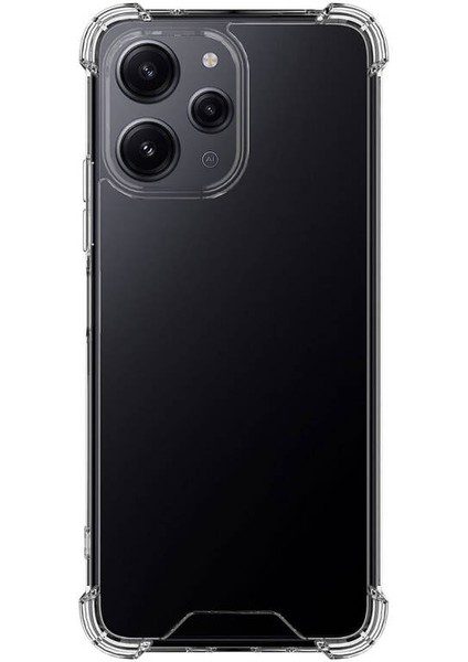 Redmi 12 Kılıf Köşe Korumalı Şeffaf Sert Premium Silikon Kapak Ryc/nitro