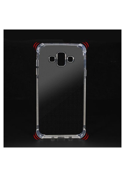 Samsung Galaxy J7 Duo Kılıf Köşe Korumalı Şeffaf Sert Premium Silikon Kapak Ryc/nitro