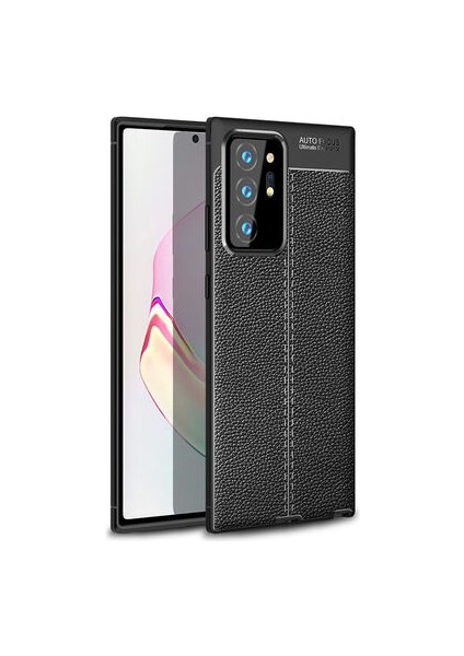 Samsung Galaxy Note 20 Ultra Kılıf Deri Silikon Yüzeyli Yüksek Kaliteli Silikondan Üretilmiş Premium Silikon Kapak Ryc/niss
