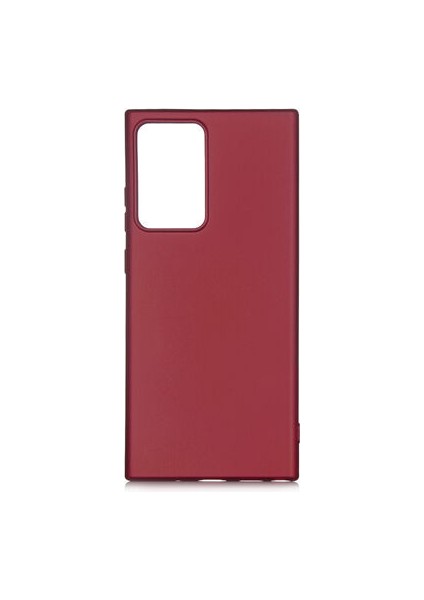 Samsung Galaxy Note 20 Ultra Kılıf Esnek Yapılı Ince Slim Silikon Kapak Ryc/premier