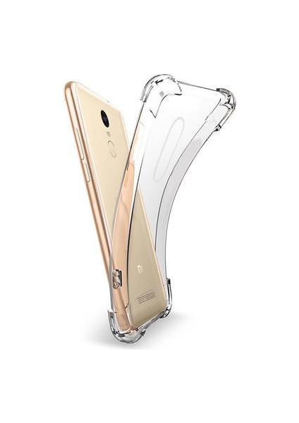 Redmi Note 3 Kılıf Köşe Korumalı Şeffaf Sert Premium Silikon Kapak Ryc/nitro