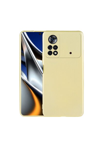 Poco M4 Pro 4g Kılıf Esnek Yapılı Ince Slim Silikon Kapak Ryc/premier