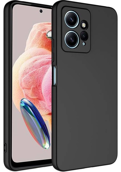 Redmi Note 12 4g Kılıf Içi Telefonu Çizmeyen Kadife Kaplı Dışı Soft Yapılı Esnek Lansman Kapak Ryc/mara
