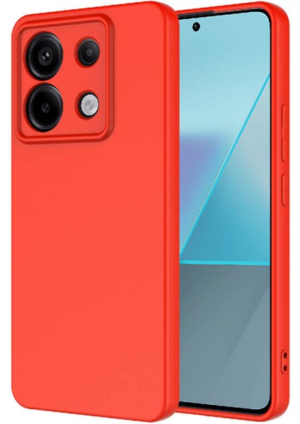 Redmi Note 13 Pro 5g Kılıf Içi Telefonu Çizmeyen Kadife Kaplı Dışı Soft Yapılı Esnek Lansman Kapak Ryc/mara