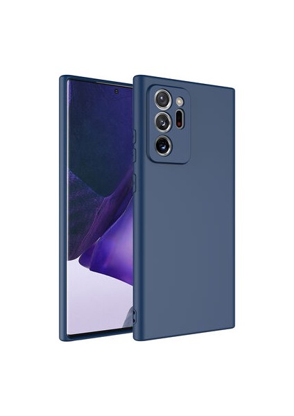 Samsung Galaxy Note 20 Ultra Kılıf Içi Telefonu Çizmeyen Kadife Kaplı Dışı Soft Yapılı Esnek Lansman Kapak Ryc/mara