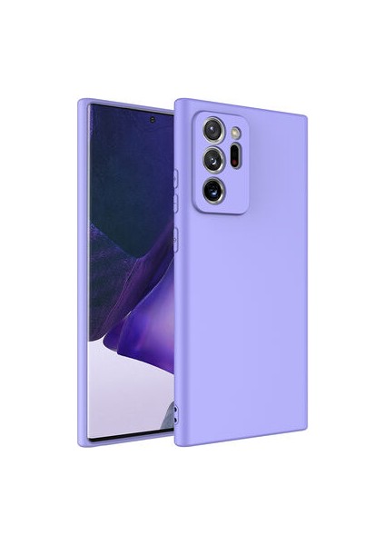 Samsung Galaxy Note 20 Ultra Kılıf Içi Telefonu Çizmeyen Kadife Kaplı Dışı Soft Yapılı Esnek Lansman Kapak Ryc/mara
