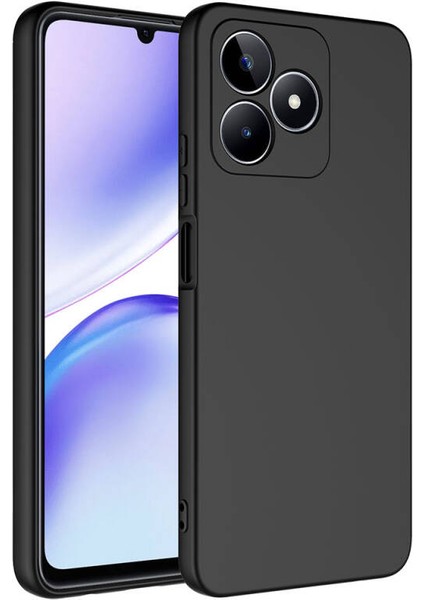 Realme C53 Kılıf Içi Telefonu Çizmeyen Kadife Kaplı Dışı Soft Yapılı Esnek Lansman Kapak Ryc/mara