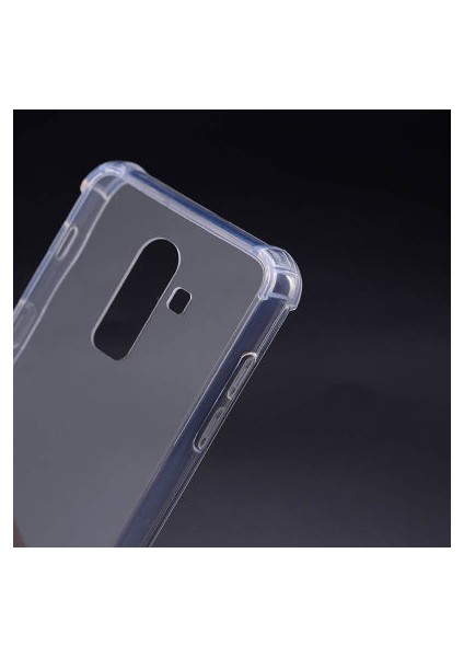 Samsung Galaxy J6 Plus Kılıf Köşe Korumalı Şeffaf Sert Premium Silikon Kapak Ryc/nitro