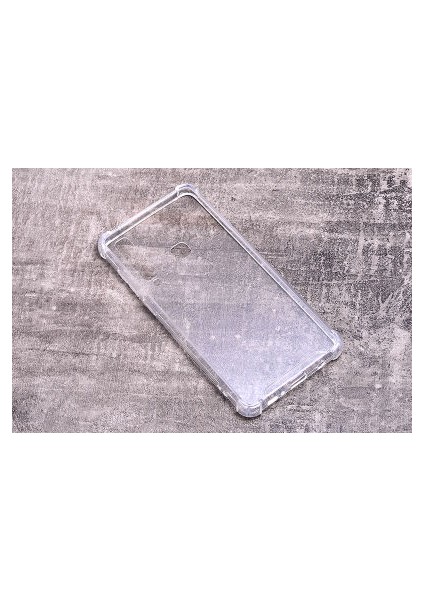 Samsung Galaxy A9 2018 Kılıf Köşe Korumalı Şeffaf Sert Premium Silikon Kapak Ryc/nitro