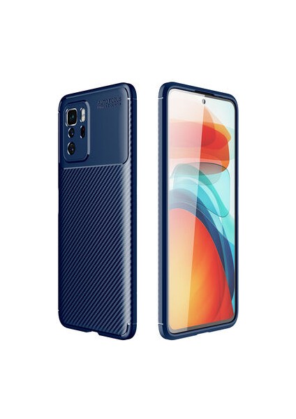 Poco X3 Gt Kılıf Karbon Desenli Esnek Yüksek Kaliteli Meteryalden Üretilmiş Silikon Kapak Ryc/negro