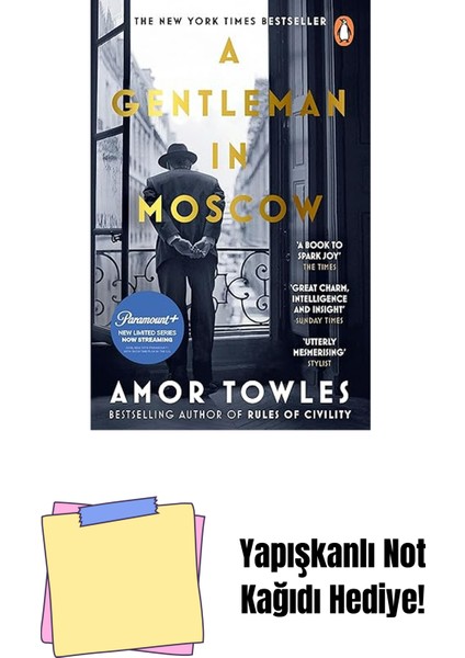 A Gentleman In Moscow: The Worldwide Bestseller + Yapışkanlı Not Kağıdı