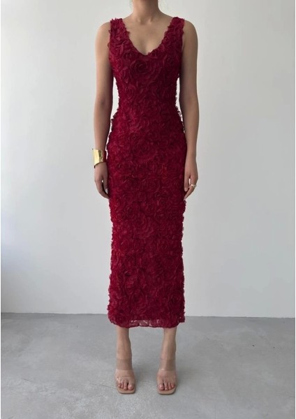 Kren Gül Detaylı Elbise fiyatları