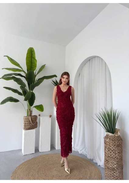 Kren Gül Detaylı Elbise fırsatları