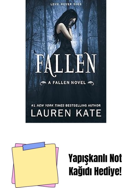 Fallen: Book 1 Of The Fallen Series + Yapışkanlı Not Kağıdı