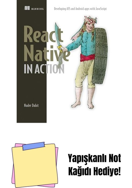 React Native In Action_p1: Developing Ios And Android Apps With Javascript + Yapışkanlı Not Kağıdı