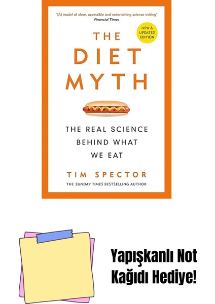 The Diet Myth: The Real Science Behind What We Eat + Yapışkanlı Not Kağıdı