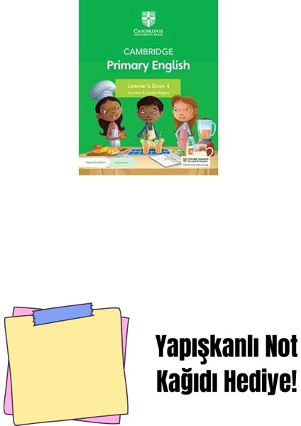 Cambridge Primary English Learner's Book 4 With Digital Access (1 Year) + Yapışkanlı Not Kağıdı