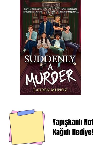 Suddenly A Murder: It's All Pretend ... Until One Of Them Turns Up Dead + Yapışkanlı Not Kağıdı
