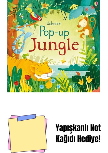Pop-Up Jungle + Yapışkanlı Not Kağıdı