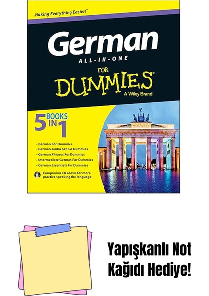 German All–in–one For Dummies: With CD + Yapışkanlı Not Kağıdı