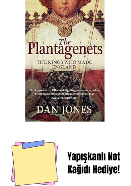 The Plantagenets: The Kings Who Made England + Yapışkanlı Not Kağıdı