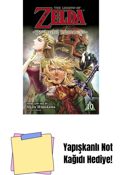 The Legend Of Zelda: Twilight Princess, Vol. 10: Volume 10 + Yapışkanlı Not Kağıdı