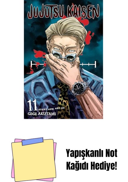 Jujutsu Kaisen, Vol. 11: Volume 11 + Yapışkanlı Not Kağıdı