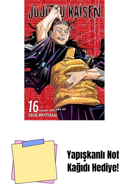 Jujutsu Kaisen, Vol. 16: Volume 16 + Yapışkanlı Not Kağıdı