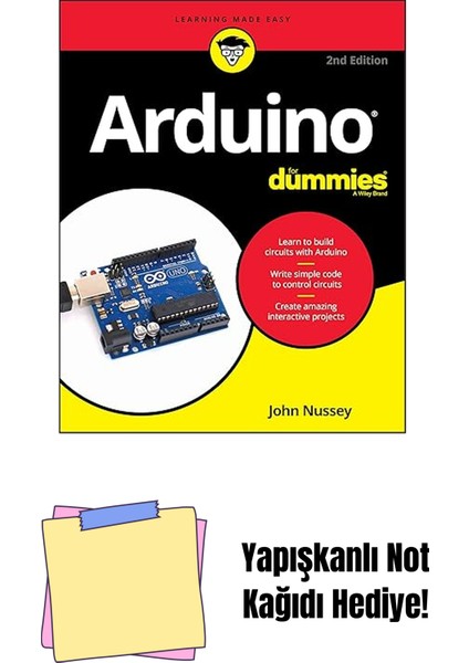 Arduino For Dummies + Yapışkanlı Not Kağıdı