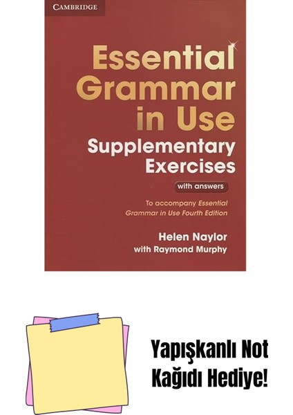 Essential Grammar In Use Supplementary Exercises: To Accompany Essential Grammar In Use Fourth Edition + Yapışkanlı Not Kağıdı