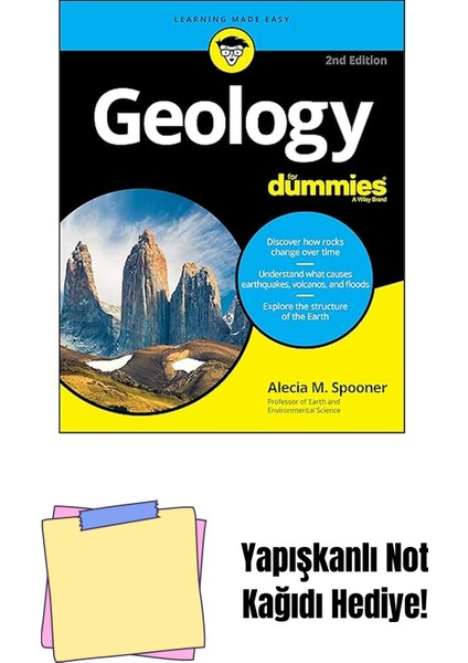 Geology For Dummies + Yapışkanlı Not Kağıdı