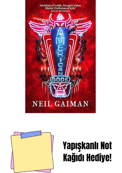 American Gods + Yapışkanlı Not Kağıdı